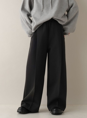 东京胖黄瓜日本代购 RAGEBLUE 女款 宽松阔腿直筒裤 638606