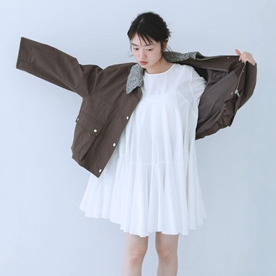 东京胖黄瓜  KBF  蓬松下摆迷你连衣裙 KB26130-2065040