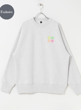 【7折】CITY COUNTRY CITY 刺绣抓绒套头卫衣 BSMB6-255C004