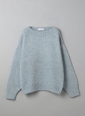 日本代购 TRICOTS JEAN MARC 圆领套头针织衫 0002