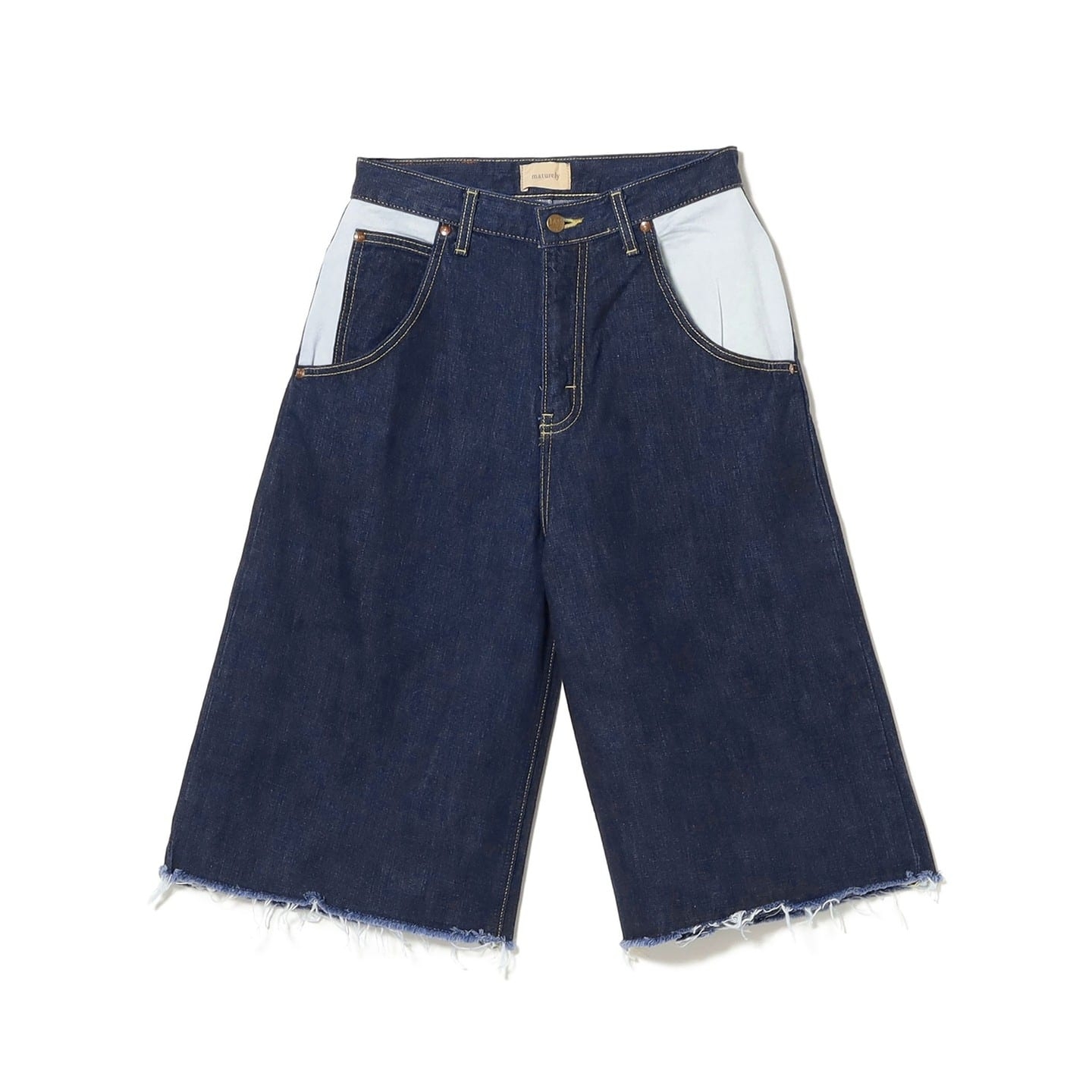 东京胖黄瓜日本代购 Lee × maturely 牛仔中裤 0053