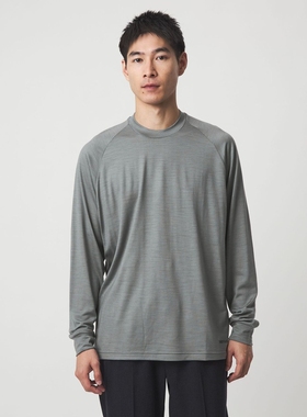 【7折】Marmot x GLR 美利奴纯羊毛长袖T恤 男款 0024