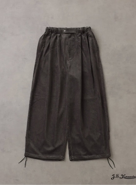 东京胖黄瓜日本代购 J.S.Homestead 灯芯绒宽松阔腿裤 6080