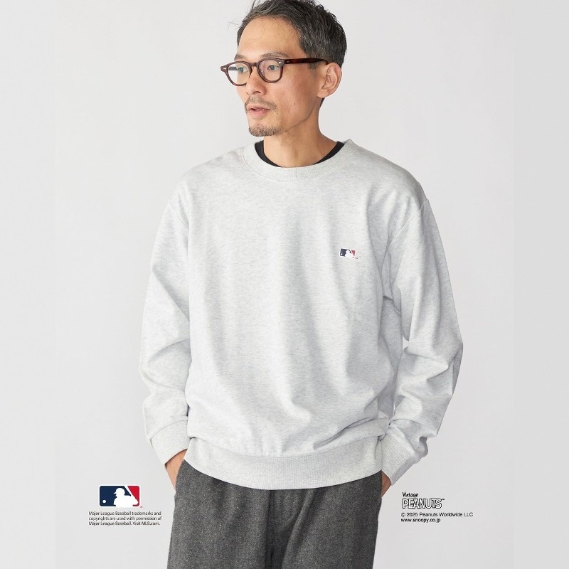 【VIP限时7折】日本代购 SHIPS / PEANUTS / MLB  圆领卫衣 0016