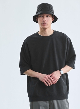 【5折】日本代购 DEPEND GLR 日本制 嵌花圆领短袖T恤 5692