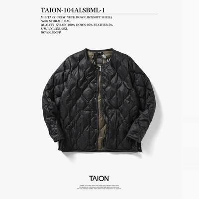 TAION军事尼龙绗缝羽绒服