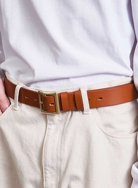 日本代购 MONKEY TIME 牛皮腰带 男款 0081