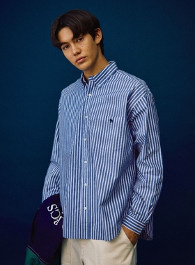 日本代购 POLO BCS / niko and ... 宽松长袖衬衫 643798