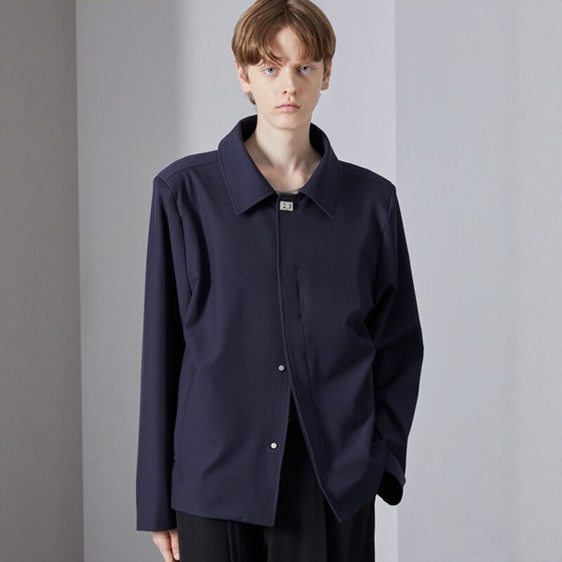 东京胖黄瓜日本代购 EMMA CLOTHES / Loose 锁扣夹克外套 LOco891