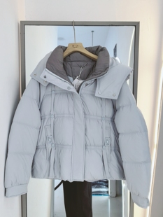 乖一点2025冬新款羽绒服女短款加厚时尚简约小个子面包服冬装外套