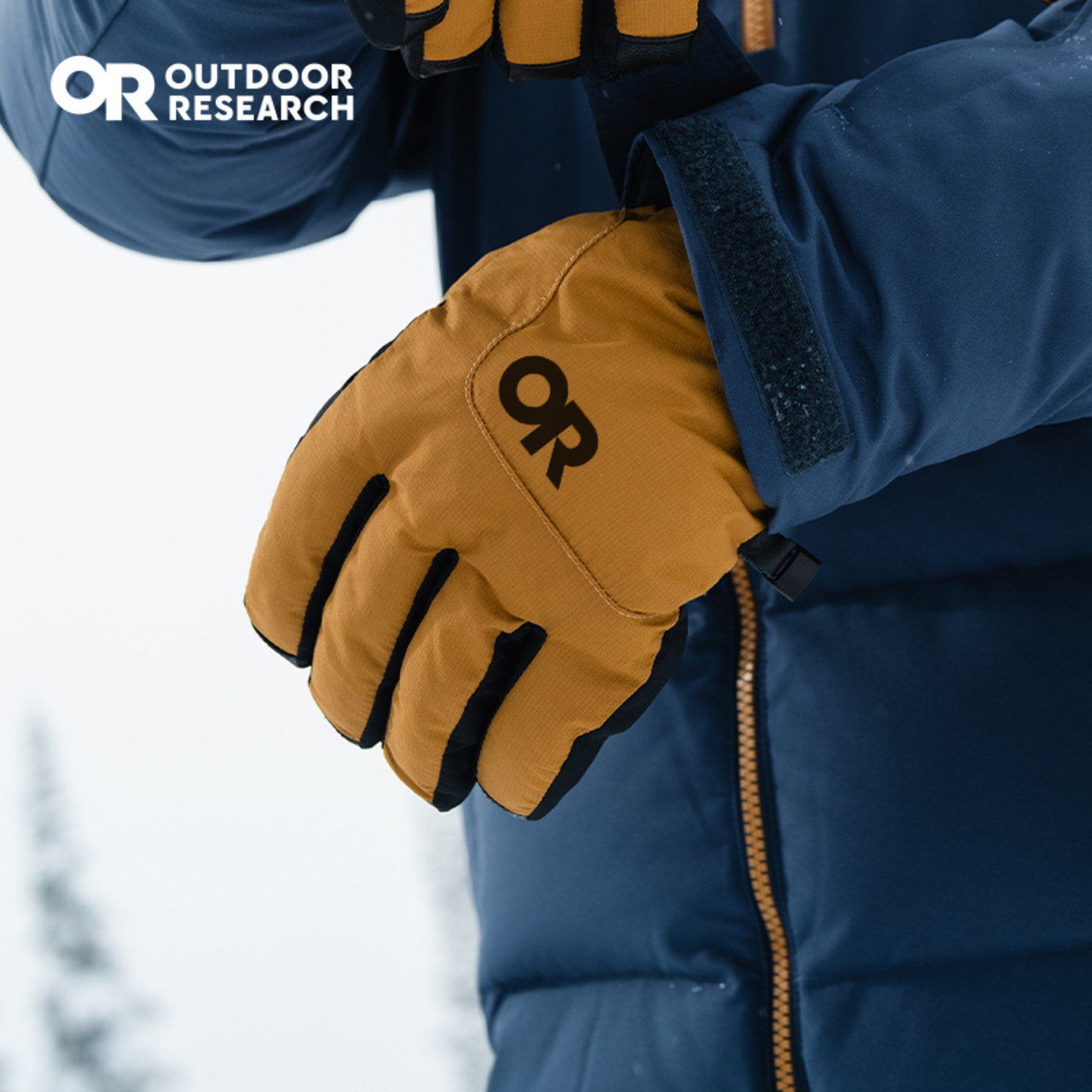 OR登山保暖手套GTX防水滑雪手套