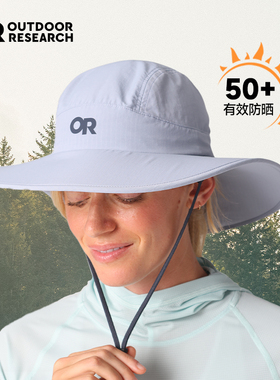 Outdoor Research  OR女款绿洲防晒大檐帽户外渔夫帽夏遮阳帽50+