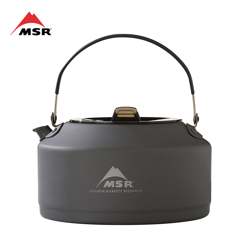 MSR 1L户外便携煮茶壶野餐露营炊具烧水壶炉具皮卡丘铝茶壶10942