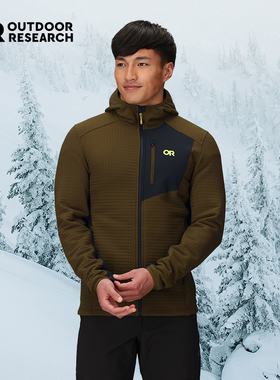 Outdoor Research OR元气加厚抓绒衣男户外登山保暖中间层绒外套