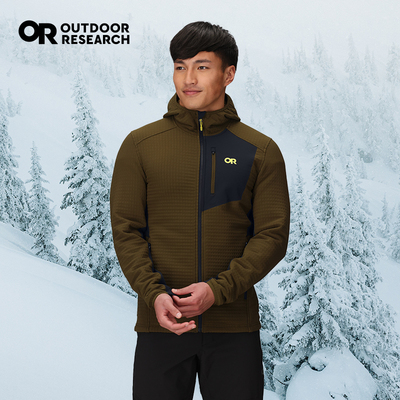 OR元气加厚抓绒衣男户外登山保暖