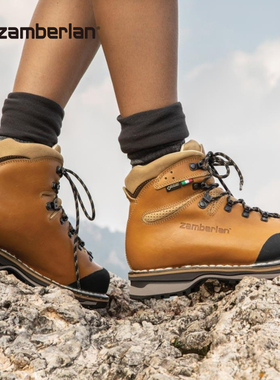 Zamberlan赞贝拉 新品古典户外GTX防水透气徒步登山鞋靴女1025