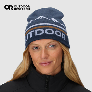 Outdoor Research OR LOGO针织保暖帽子百搭户外登山防寒冷帽男女