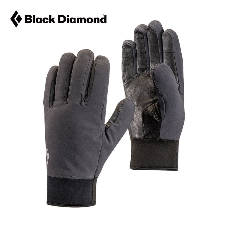 BlackDiamond黑钻BD户外健行秋冬登山轻量软壳触屏保暖手套801041