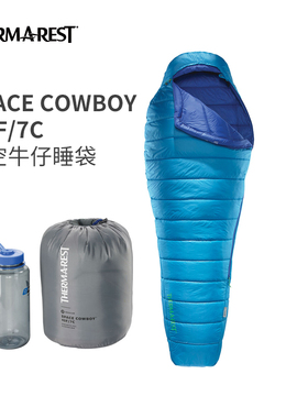 Therm-a-Rest太空牛仔TAR户外露营野营单人睡袋压缩保暖轻便11389