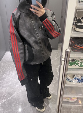 gali同款thug club 联名外套