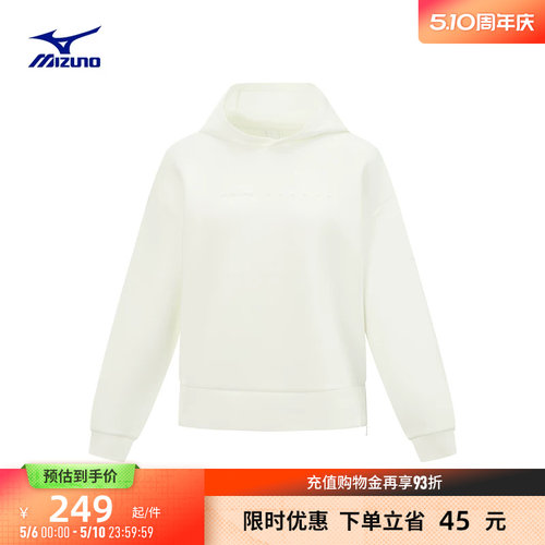 美津浓女子纯色针织套头衫