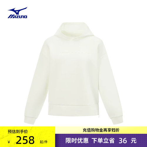 美津浓女子纯色针织套头衫