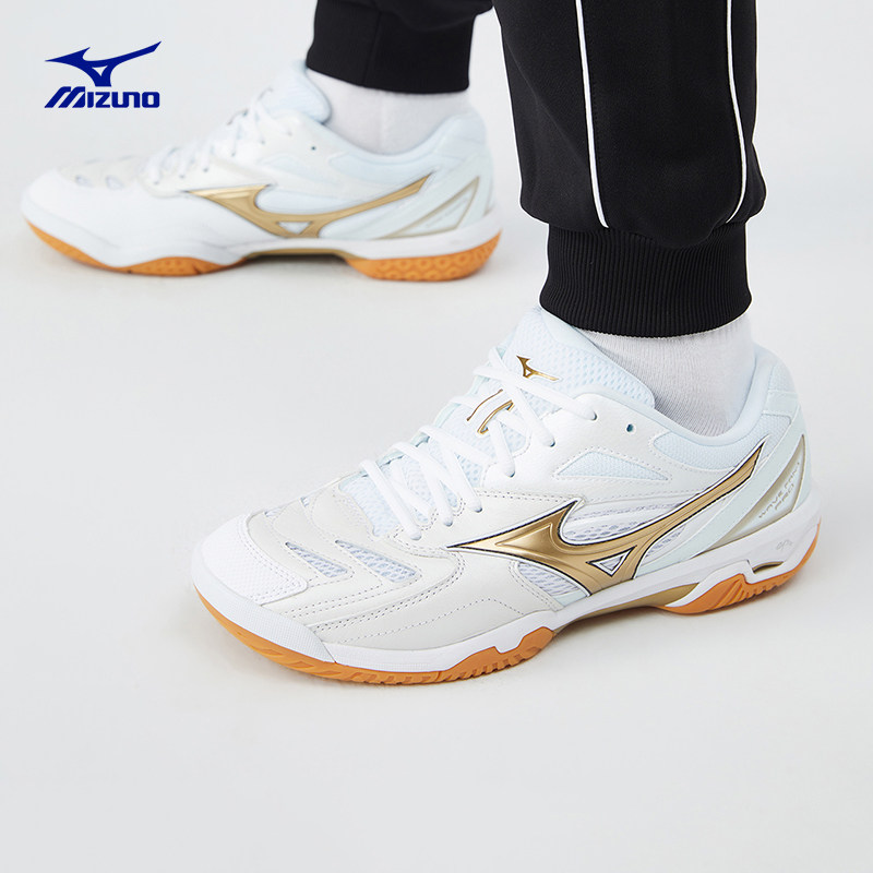 Mizuno美津浓男鞋羽毛球鞋轻量缓震透气专业运动鞋WAVE FANG PRO