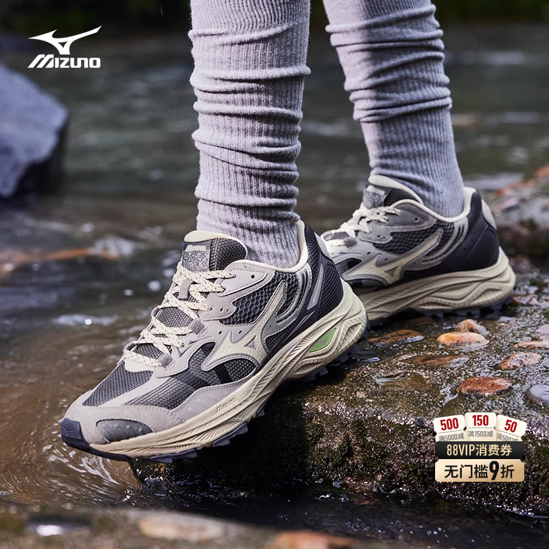 Mizuno美津浓秋冬男女复古潮流山系户外轻野鞋跑步鞋RACER ADV