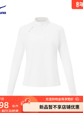 Mizuno美津浓25秋冬新款高尔夫系列女子保暖长袖T恤K2CA55R3