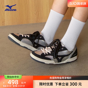 美津浓复古拼色时尚薄底