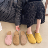 包头拖鞋女2025新款夏季外穿高级感女士一脚蹬半拖鞋GL2930P50，男鞋运动鞋，四季服饰