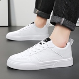 小白鞋男潮鞋夏季鞋子透气男鞋白色白鞋男士休闲板鞋BT88P45，男鞋运动鞋，四季服饰