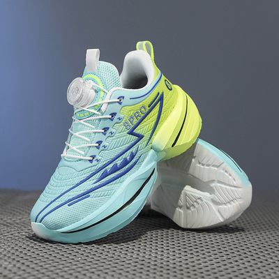 男童鞋透气网面跑步鞋