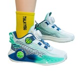 男童篮球鞋夏季新款青少年防滑实战耐磨儿童软底运动鞋1828P65，男鞋运动鞋，四季服饰