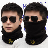 男士防寒毛绒帽子围脖两用男士秋冬季东北骑车电动车M01P10，帽子，四季服饰