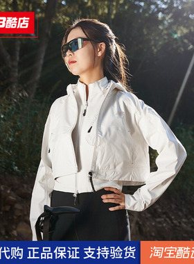 New Balance NB Grey女户外运动连帽短款三合一夹克外套NAE17032