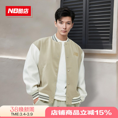 NB休闲男款圆领25新款外套棒球服