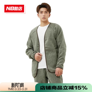 日系秋冬开衫 New Grey男款 加绒保暖内胆夹克AMJ25006 Balance