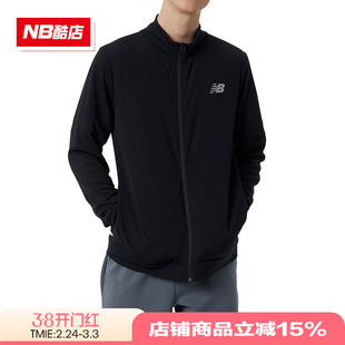 New Balance NB男款运动跑步健身训练外套舒适干爽夹克男MJ21032
