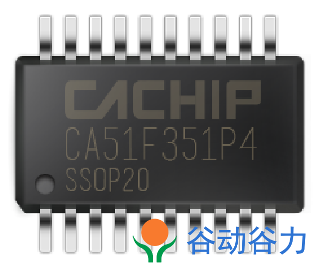 CA51F351S3 S4 P4 P6 AD+触摸类型单片机 SOP16  SOP20 SSOP20