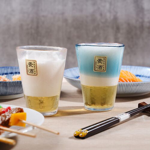 日本东洋佐佐木手工起泡啤酒杯