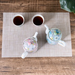 清仓日本进口东洋陶瓷有田烧釉下彩茶壶泡茶单壶高档家用茶具