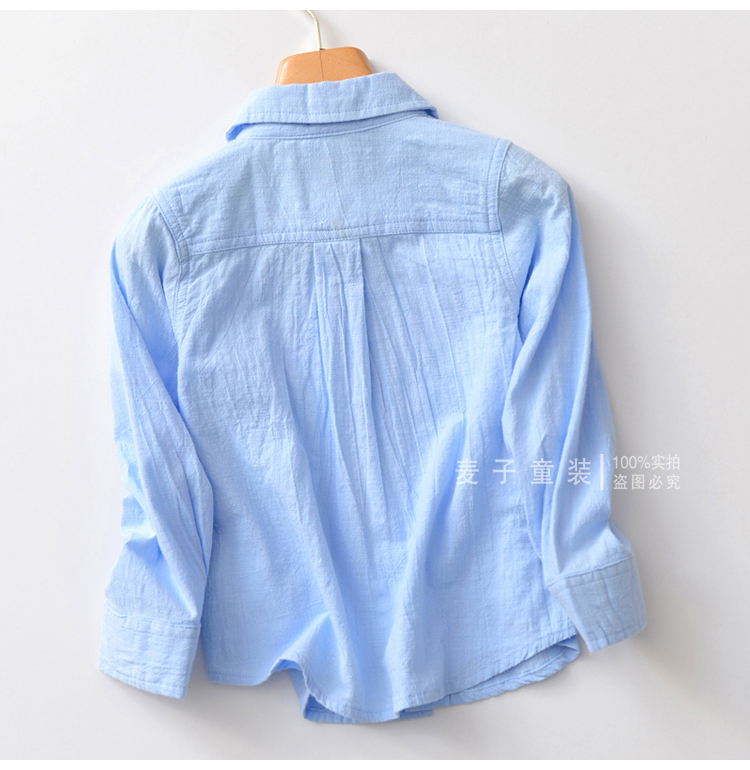 Chemise enfant à manche longue - Ref 2084357 Image 3