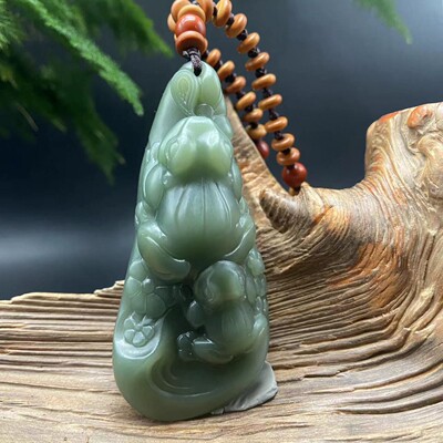 玉鼎轩 析木河磨呱呱来财  蟾蜍手把