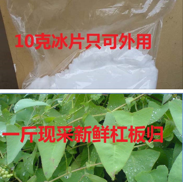 新鲜天然杠板归500g现采扛板归蛇倒退蛇不过南蛇风犁头刺藤老虎利