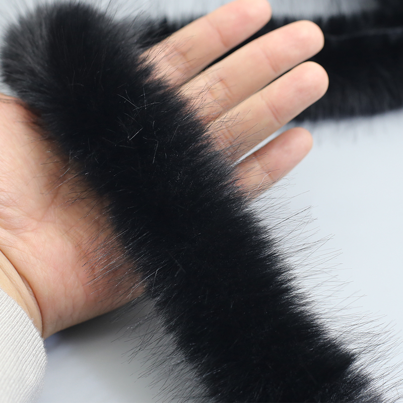 5厘米仿水貂毛毛边毛条装饰手工包边diy领口袖口汉服旗袍辅料花边