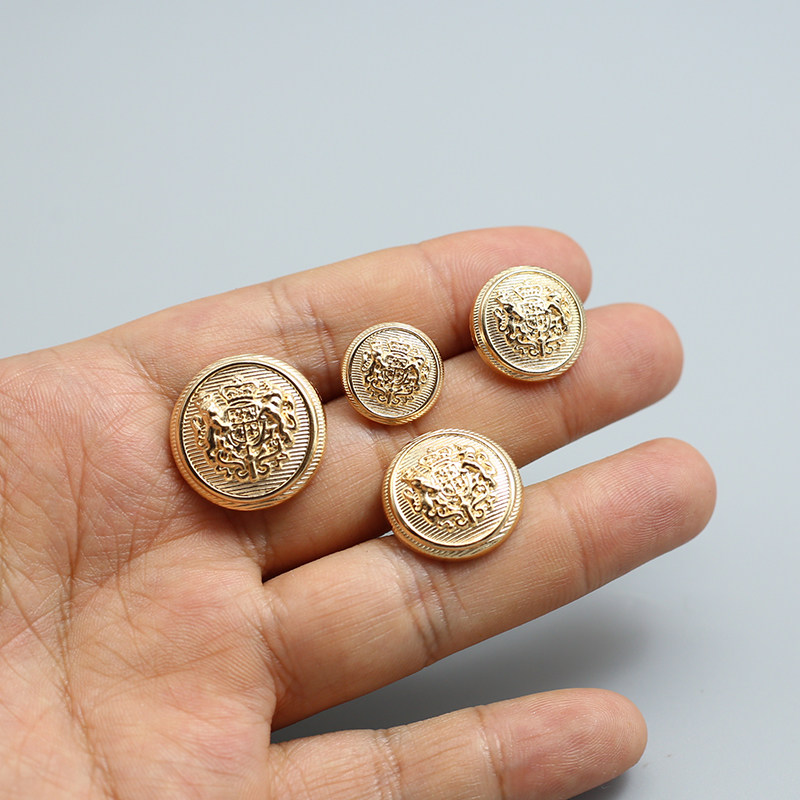 复古金属纽扣玫瑰金扣子大衣成衣开衫毛衣西服西装衣服袖扣钮扣94