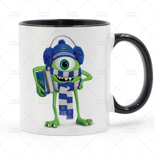 大眼仔 Monsters University 怪兽大学/怪兽电力公司 陶瓷马克杯