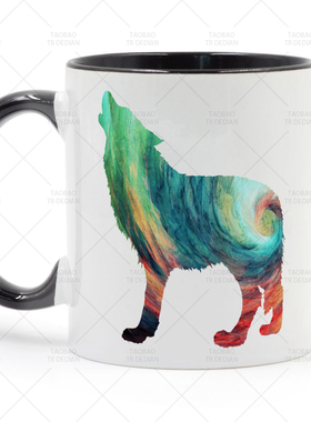 Direwolf HOWL 冰原狼 陶瓷马克杯子
