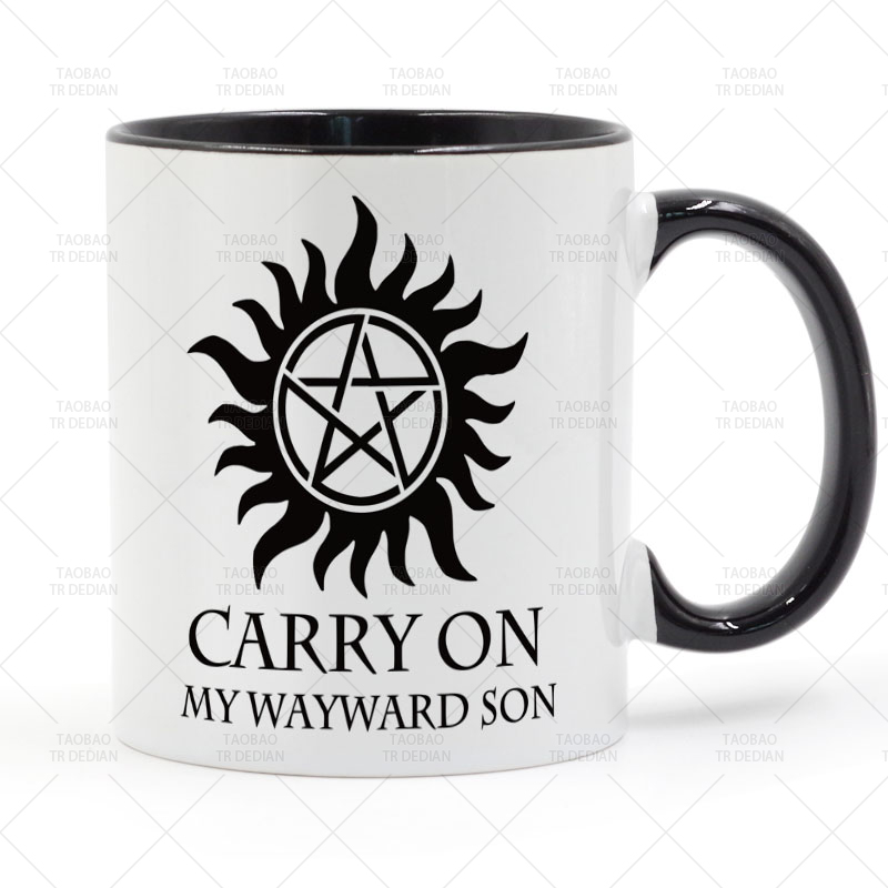 CARRYON MY WAYWARD SON 陶瓷马克杯水杯杯子